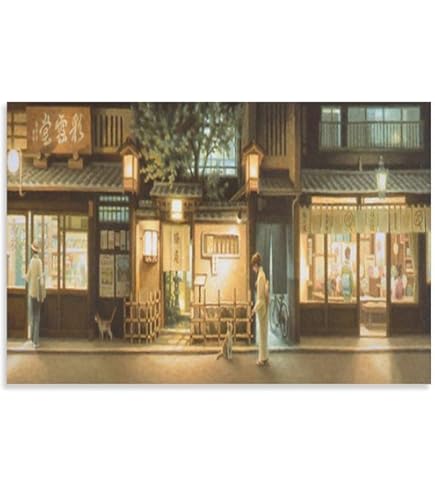 Amazon.co.jp: 真作 笹倉鉄平「サントロペ」限定リトグラフポスター 画